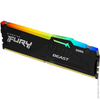   Kingston FURY 8 GB DDR5 5200 MHz Beast RGB (KF552C40BBA-8)