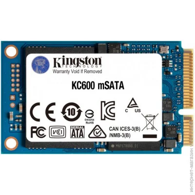 SSD Kingston KC600 1TB mSATA SATA III (SKC600MS/1024G)