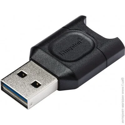   Kingston USB 3.1 microSDHC / SDXC UHS-II Card Reader (6552778) (MLPM)