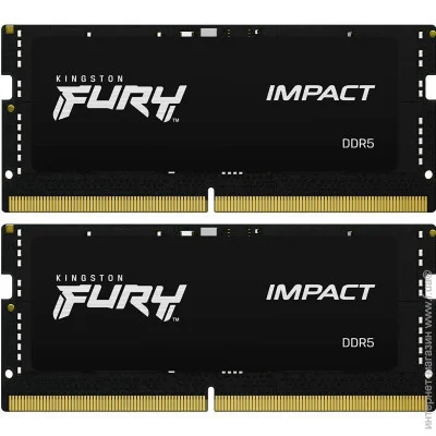 ' Kingston Fury 16 GB SO-DIMM DDR5 6400 MHz Impact (KF564S38IB-16)