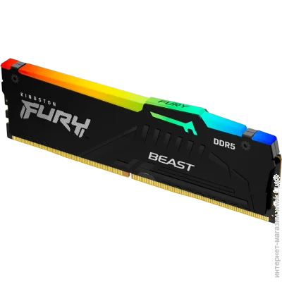  ' Kingston Fury DDR5 64GB 5600MT/s CL36 DIMM FURY Beast RGB (KF556C36BBEA-64)