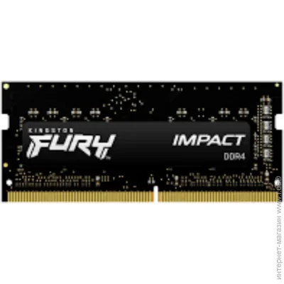   Kingston Fury FURY 8 GB SO-DIMM DDR4 3200 MHz Impact (KF432S20IB/8)