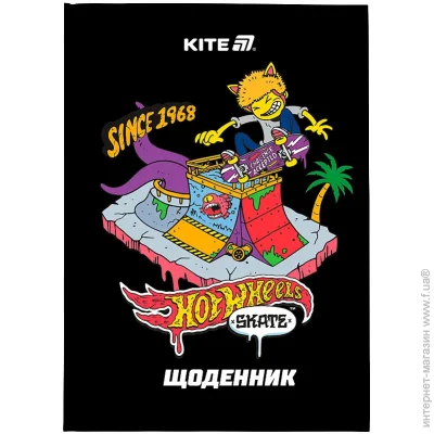 Школьный дневник Щоденник шкільний KITE Hot Wheels тверда обкладинка (HW25-262-2) Школьный дневник Щоденник шкільний KITE Hot Wheels тверда обкладинка (HW25-262-2)
