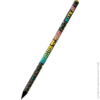 Карандаш Олівець чорнографітний KITE Monster High із кристалом (MH25-059) Карандаш Олівець чорнографітний KITE Monster High із кристалом (MH25-059)
