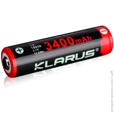 Klarus  18650BAT-34 (3400 mAh) Black