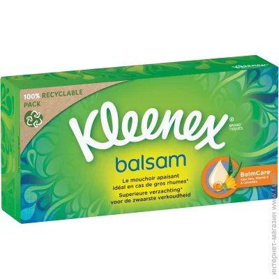 Kleenex     Balsam 64 .
