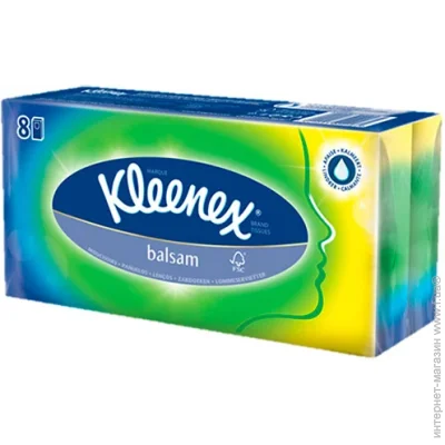   Kleenex    Balsam 8 .