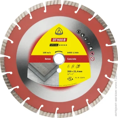 ³  Klingspor    DT900B 350x3,0x25,4 DT900B