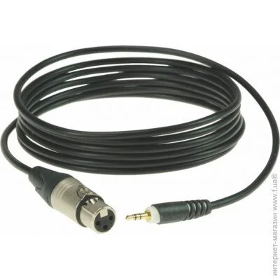 ̳  XLR Female-Mini Jack 3,5-3  KLOTZ AU-MF0300