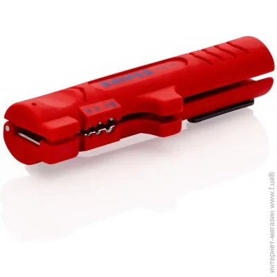 Обжимка Knipex Съемник изоляции с плоского и круглого кабеля 16 64 125 SB Обжимка Knipex Съемник изоляции с плоского и круглого кабеля 16 64 125 SB
