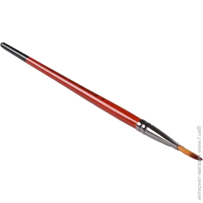 Kolos Кисть Carrot 1097F № 12 синтетика плоска Kolos Кисть Carrot 1097F № 12 синтетика плоска
