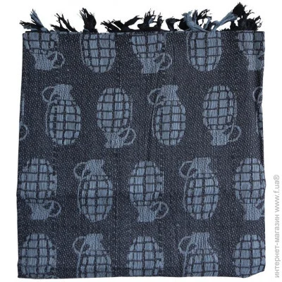 Kombat Uk Grenade Shemagh (kb-grs-blk)