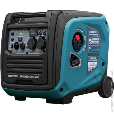 Инверторный генератор  газо-бензиновый KONNER&SOHNEN KS 4000iEG S 3.5 кВт Инверторный генератор  газо-бензиновый KONNER&SOHNEN KS 4000iEG S 3.5 кВт