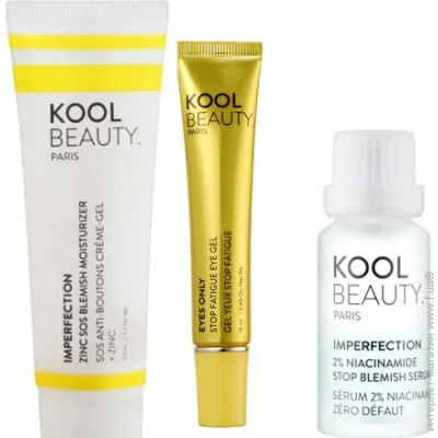    Kool Beauty STOP FATIGUE EYE GEL SET