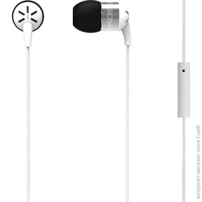  Koss KEB25iW In-Ear Mic White