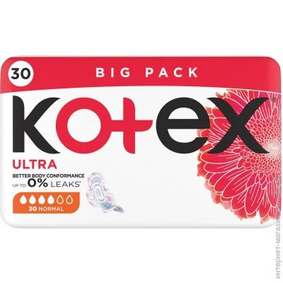 ó㳺  Kotex  㳺 Ultra Normal Quadro 30 .