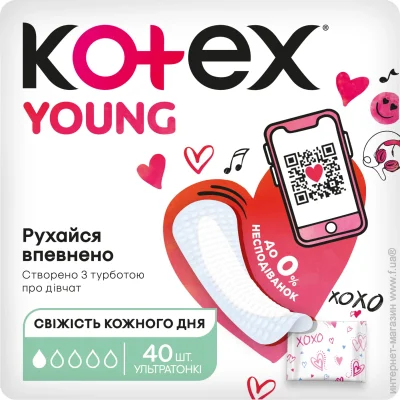   Kotex   Young 40 .