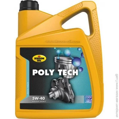   Kroon Oil Poly Tech 5W-40 5 (36140)