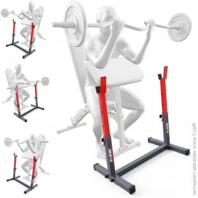 Стійка для важкоатлетичних снарядів K-Sport Стійка для штанги KSH016 (KS-43) Стійка для важкоатлетичних снарядів K-Sport Стійка для штанги KSH016 (KS-43)