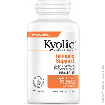   Kyolic Aged Garlic Extract Immune Formula 103 200  (4384304543)