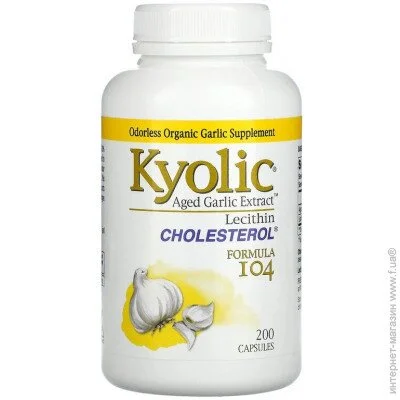   Kyolic Garlic Extract Formula 104 200  (4384303884)