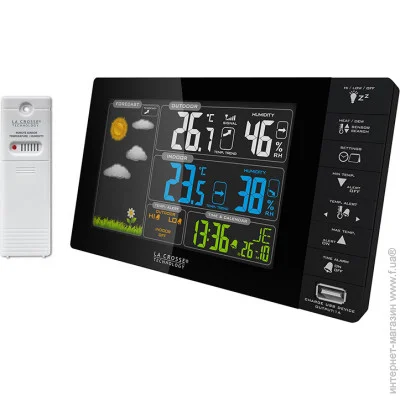   La Crosse WS6827 Black - , 