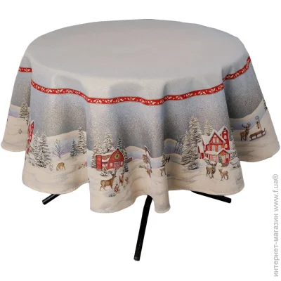 La Nuit Скатертина кругла Казка 180 см La Nuit Скатертина кругла Казка 180 см