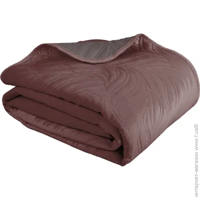 La Nuit Покрывало Leaf 180x220 см марсала La Nuit Покрывало Leaf 180x220 см марсала