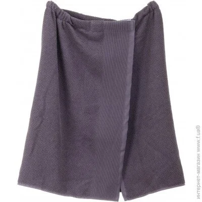 Полотенце La Nuit Юбка для сауны Гофре XXL-XXXL 70x160 см серый Полотенце La Nuit Юбка для сауны Гофре XXL-XXXL 70x160 см серый