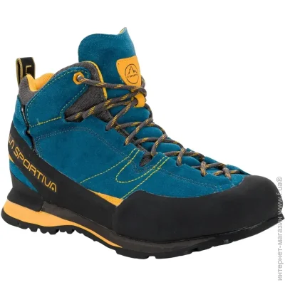    La Sportiva Boulder X Mid 42 Blue/Yellow (1052-17EBY 42)
