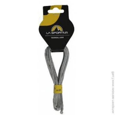  La Sportiva Mountain Running Laces 107cm White/Mid grey (1052-39RWM)