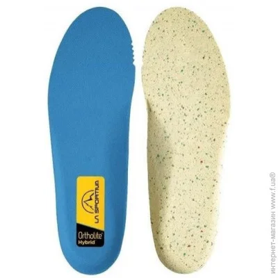  La Sportiva Ortholite Hybrid Insoles 45 Blue (1052-69Q 45)
