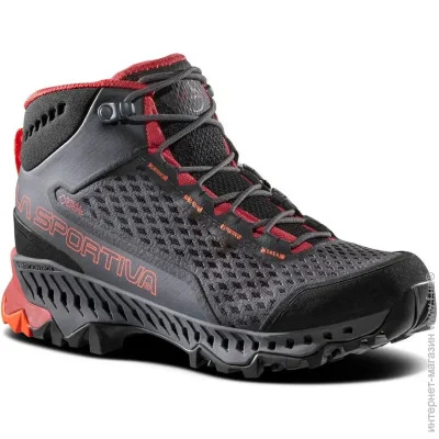    La Sportiva Stream Woman GTX 39 Carbon/Berry (1052-24E900322 39)