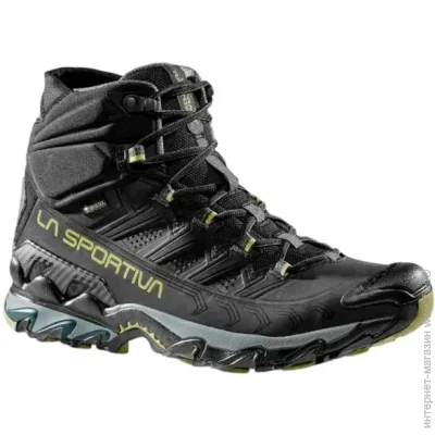    La Sportiva Ultra Raptor II Mid Leather Wide GTX 44 Black (1052-34K999811W 44)