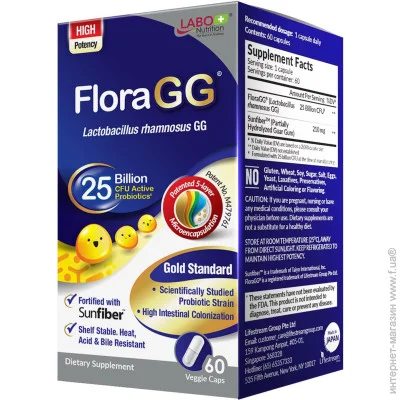   Labo Nutrition      - FloraGG 60 