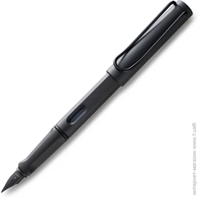 Перова ручка LAMY Safari матовий чорний, перо EF (4000199) Перова ручка LAMY Safari матовий чорний, перо EF (4000199)
