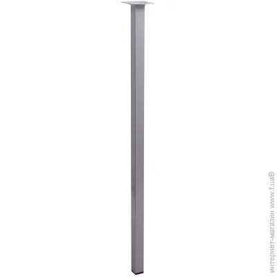 Larvij Мебельная ножка L61S70MS25 квадратная 25х25х700 мм серебристая Larvij Мебельная ножка L61S70MS25 квадратная 25х25х700 мм серебристая