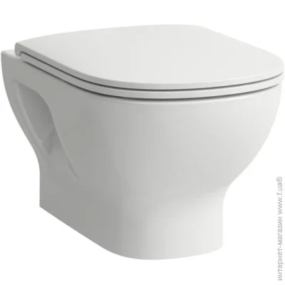  Laufen Lua Basic Rimless   Slim Soft Close (H8660810000001)