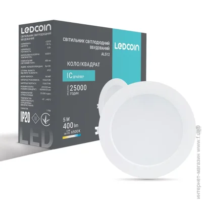 Ledcoin    AL512 5 6500K (80332-fer)