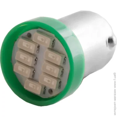   (LED) Ledua    BA9S-3014-8smd  12V LEDUA (3483)