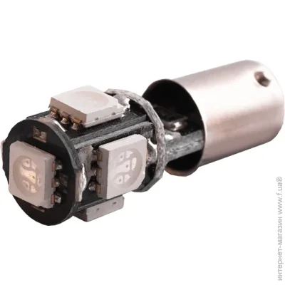    (LED) Ledua    BA9S-5050-5smd   12V LEDUA (1277)