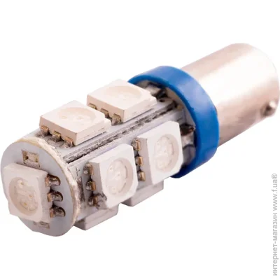    (LED) Ledua    BA9S-5050-9smd  12V LEDUA (111)