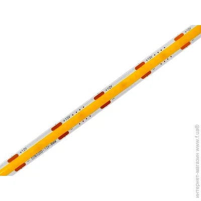 LED  Ledua   COB/FCOB-320led-8mm-12V 8W/m IP20     (4773)