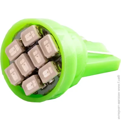    (LED) Ledua    T10-1206-8smd  12V LEDUA (495)