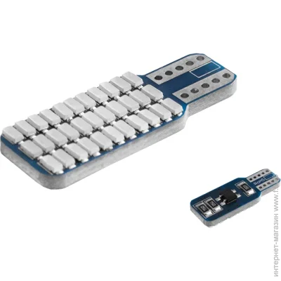    (LED) Ledua    T10-3014-33smd   12V LEDUA (2591)