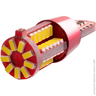    (LED) Ledua    T10-3014-57smd   12V LEDUA (1094)