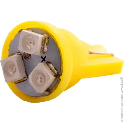    (LED) Ledua    T10-3528-3smd  12V LEDUA (145)