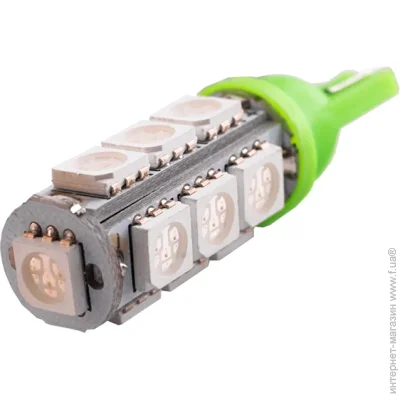    (LED) Ledua    T10-5050-13smd  12V LEDUA (153)