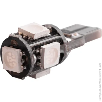    (LED) Ledua    T10-5050-5smd   12V LEDUA (1276)