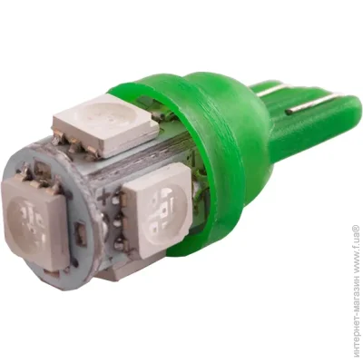    (LED) Ledua    T10-5050-5smd  24V LEDUA (2108)